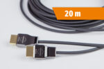 PANZERKABEL HDMI 2.1 8K 60Hz Slim Kabel mit Metall-Armierung 20m
