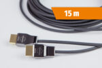 PANZERKABEL HDMI 2.1 8K 60Hz Slim Kabel mit Metall-Armierung 15m