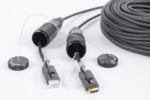 PANZERKABEL HDMI 2.1 PRO, Verschraubung, Aluminium-Steckerschutz